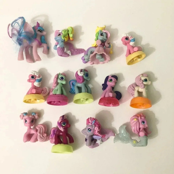My Little Pony Ponyville Ponies Mermaids McDonalds Mix Lot of  13 - Picture 1 of 11